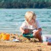 Kbelík set s konvičkou Rytieri Knights Beach Summer Écoiffier 17 cm s lopatkou a 2 bábovičkami ve tvaru hradu od 18 měsíců - Image 3