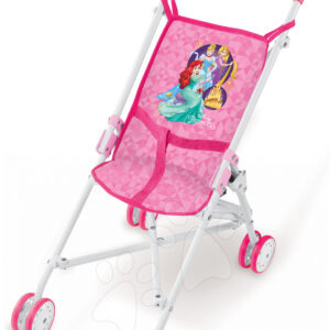 Kočárek pro panenku golfky Disney Princezny Smoby 250107 růžový