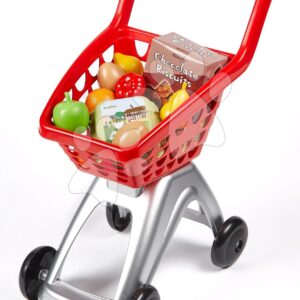 Nákupní vozík v supermarketu 100% Chef Écoiffier s potravinami od 18 měsíců