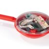 Pánev s jídelní soupravou 100% Chef Écoiffier 32 cm s hrnci talíři příbory šálky 18 dílů od 18 měsíců - Image 3