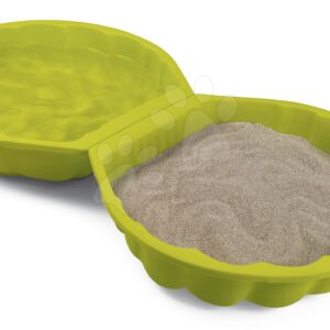 Pískoviště mušle sada 2 kusů Mini Sand Pit Smoby zelené 35 cm pro malé prostory od 18 měsíců