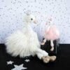 Plyšová labuť klíčenka Pink Swan Key Ring Histoire d’ Ours růžová 12 cm od 24 měsíců - Image 3