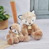 Plyšová liška Fox Sweety Mousse Histoire d’ Ours hnědá 40 cm od 0 měsíců - Image 3