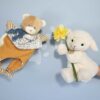 Plyšová ovečka na loutkové divadlo Lamb Puppet Histoire d’ Ours bílá 25 cm od 0 měsíců - Image 3