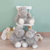 Plyšový hrošík Hippo Histoire d’ Ours šedý 48 cm od 0 měsíců - Image 3