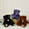Plyšový medvídek Midnight Blue Ours Collection Doudou et Compagnie modrý 30 cm od 0 měsíců - Image 3