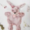 Plyšový zajíček na loutkové divadlo Bunny Puppet Sweety Mousse Histoire d’ Ours růžový 25 cm od 0 měsíců - Image 2
