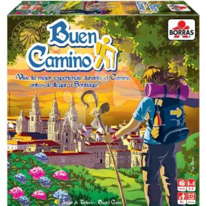 Společenská hra Buen Camino Card Game Extended Educa 126 karet od 8 let – ve španělštině