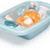 Vanička s nočníkem Garnished Bathtub Vert Azur Écoiffier s doplňky ke koupání pro 30 cm panenku od 18 měsíců - Image 2