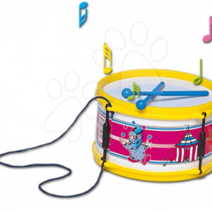 Dohány dětský buben 703 růžovo-žlutý