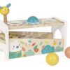 Dřevěná zatloukačka Tap Tap Xylophone Pure Janod kladívko a 3 kuličky od 12 měs.  J05155 - Image 2