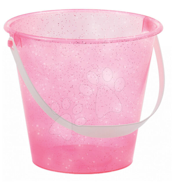 Écoiffier dětský kbelík s třpytkami 599-D růžový