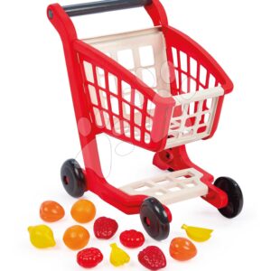 Écoiffier dětský nákupní vozík Bubble Cook 1225 růžovo-oranžový