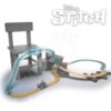 Flexibilní autodráha Flextreme Stitch Set Smoby s elektronickým autíčkem 184 dílů dráhy 4