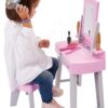 Kosmetický stolek se židličkou My Very First Beauty Table Écoiffier s vysoušečem vlasů a 11 doplňků od 18 měsíců - Image 2