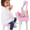 Kosmetický stolek se židličkou My Very First Beauty Table Écoiffier s vysoušečem vlasů a 11 doplňků od 18 měsíců - Image 3