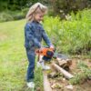 Motorová pila elektronická Black&Decker Chainsaw Smoby se zvukem světlem a pohyblivým řetězem od 3 let - Image 2