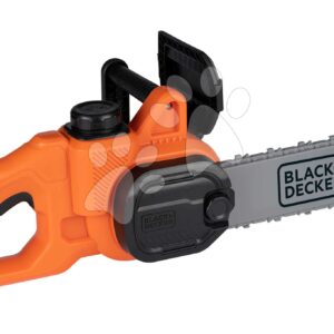 Motorová pila elektronická Black&Decker Chainsaw Smoby se zvukem světlem a pohyblivým řetězem od 3 let