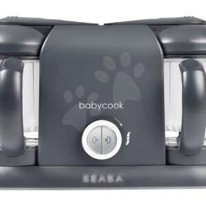 Parní vařič a mixér Beaba Babycook® Duo Plus Dark Grey dvojitý