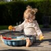 Pískoviště mušle s konvičkou Mini Sand Pit Life Smoby lopatka s hrabičkami 35 cm pro malé prostory od 18 měsíců – model 2025 - Image 3