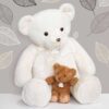 Plyšový medvěd Ours Titours White Histoire d’ Ours bílý 75 cm od 0 měsíců - Image 2