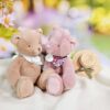 Plyšový medvídek L'Ours Doudou® Bear Pink Doudou et Compagnie růžový 25 cm od 0 měsíců - Image 2