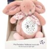 Plyšový zajíček Musical Night Light Star Projector Pink Doudou et Compagnie se světlem hudbou a bílým šumem růžový 19 cm od 0 měsíců - Image 2