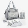 Přebalovací taška ke kočárku Beaba Geneva II Heather Grey šedá - Image 2