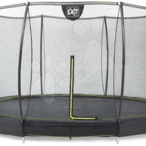 Trampolína s ochrannou sítí Silhouette Ground Exit Toys přízemní průměr 427 cm černá