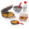 Vaflovač do kuchyňky s přísadami 100% Chef Écoiffier s vaflemi 19 doplňků od 18 měsíců - Image 2