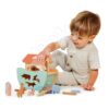 Dřevěná Noemova Archa Little Noah's Ark Tender Leaf Toys a 6 párů zvířat od 24 měsíců - Image 2