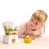 Dřevěná váha Market Scales Tender Leaf Toys na vážení potravin - Image 2