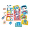 Dřevěné puzzle lidské tělo Ouch Puzzle Tender Leaf Toys z čeho jsme a jak se léčit 12dílná sada - Image 2