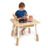 Dřevěný stůl pro děti Forest Table Tender Leaf Toys s úložným prostorem - Image 2