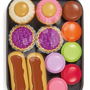 Écoiffier dětské koláčky Cheef Cook 980-1 růžovo-zeleno-oranžové