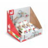 Janod rumba koule ze dřeva Confetti Maracas Barbell 07610 bílé - Image 2