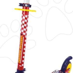 Koloběžka dvoukolová Cars 2 Wheels Foldable Smoby skládací s brzdou výškově nastavitelná max. 83 cm od 5 let