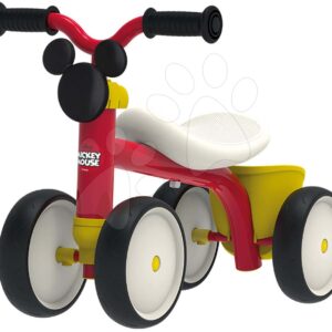 Odrážedlo Mickey Disney Rookie Ride-On Smoby s kovovou konstrukcí a točicími řídítky od 12 měsíců