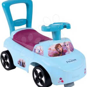 Odrážedlo a chodítko Frozen Auto Ride-On Disney Smoby s opěrkou a úložným prostorem od 10 měsíců