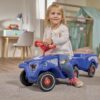 Odrážedlo auto Bobby Car Classic Ocean BIG modré se zvukem a nálepkami mora od 12 měsíců - Image 2