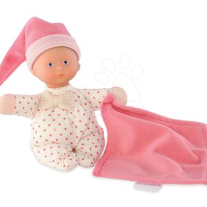 Panenka Minirêve Mon Doudou Corolle Small Pink Heart 16 cm od 0 měs