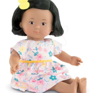Panenka květinková Capucine Florolle Ma Premiere Poupée Corolle s hnědýma očima 32 cm tmavovláska od 18 měs