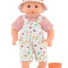 Panenka na koupání Baby Bath Calypso Garden Delights Mon Premiere Corolle s hnědýma mrkacíma očima a květinkou 30 cm od 18 měs - Image 3