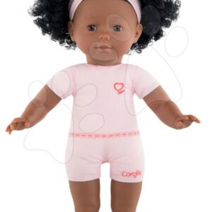 Panenka na oblékání Pauline Ma Corolle kudrnaté černé vlasy a hnědé mrkací oči 36 cm od 4 let