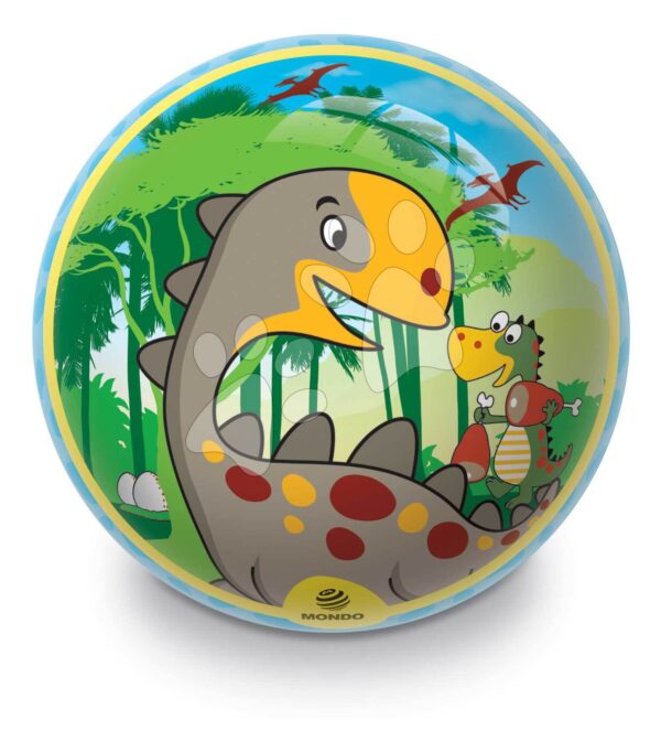 Pohádkový míč Dino Bioball Mondo gumový 14 cm
