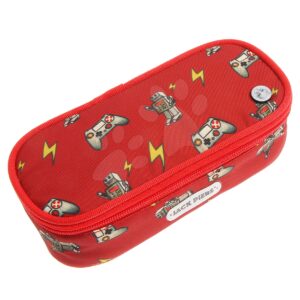 Školní penál Pencil Case Retrobots Jack Piers ergonomický luxusní provedení od 2 let 22*7*9 cm