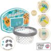 Basketbalový koš na skluzavky a zeď Basketball Hoop 3v1 Smoby s fixací na uchycení a UV filtrem - Image 3
