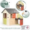 Domeček s kuchyňkou a 17 doplňků Nature Playhouse&Kitchen Life Smoby rozšiřitelný 3 okna se 2 žaluziemi a posuvnými okenicemi s UV filtrem od 24 měsíců – model 2025 - Image 3