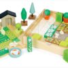 Dřevěná skládačka zahrada My Little Garden Designer Tender Leaf Toys 67dílná souprava v boxu - Image 3