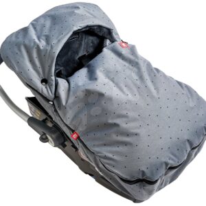 Fusak do autosedačky Red Castle extra teplý pohodlný vzdušný voděodolný šedý tečkovaný 0-12 mes